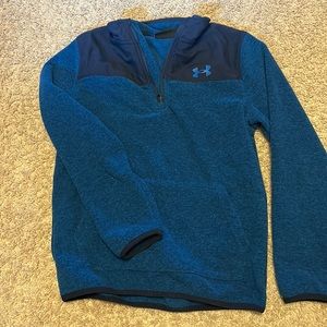 Under Armour fleece pull over.